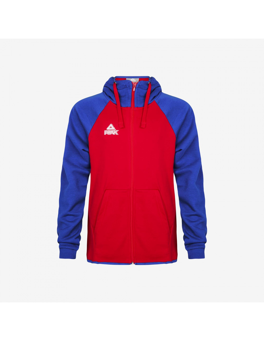 Chaqueta de chándal con cremallera PEAK - Élite Talla - Textil XL Color  Rojo/Azul