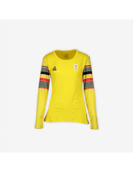 T-Shirt Manches Longues Femme Peak - Team Belgium