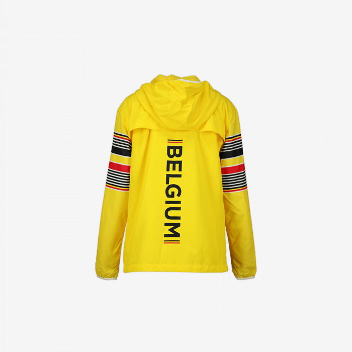 Chubasquero PEAK Hombre - Team Belgium Talla - Textil XS Color Amarillo