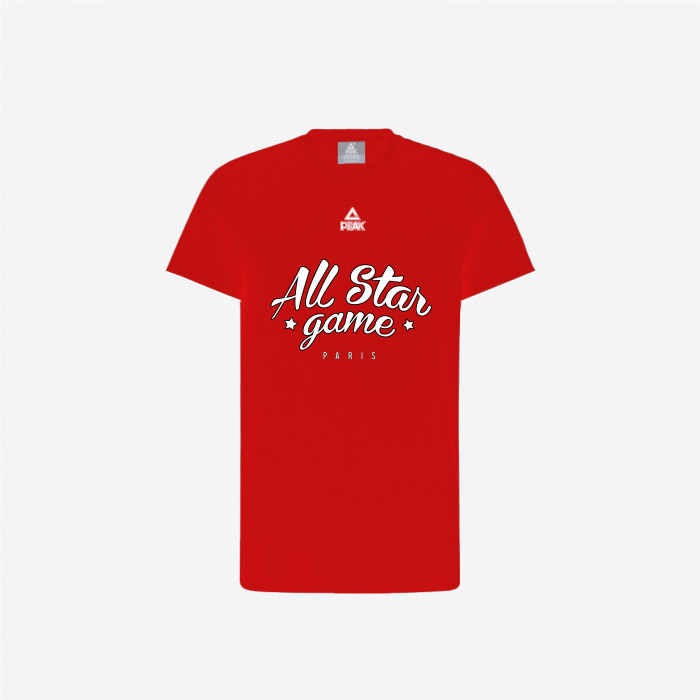 All Star Game LNB 2021 Peak T-shirt - Rood