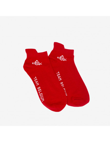 Chaussettes courtes Peak - Team Belgium (Pack de 4)