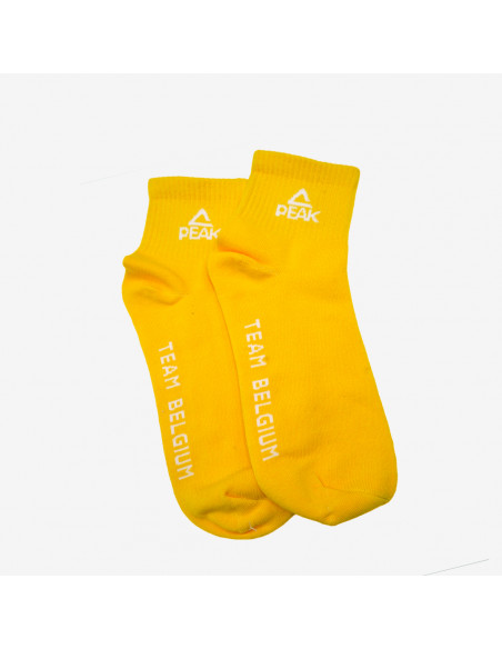 Chaussettes basses Peak - Team Belgium  - Pack de quatre paires