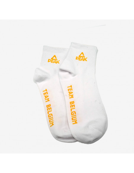 Chaussettes basses Peak - Team Belgium  - Pack de quatre paires