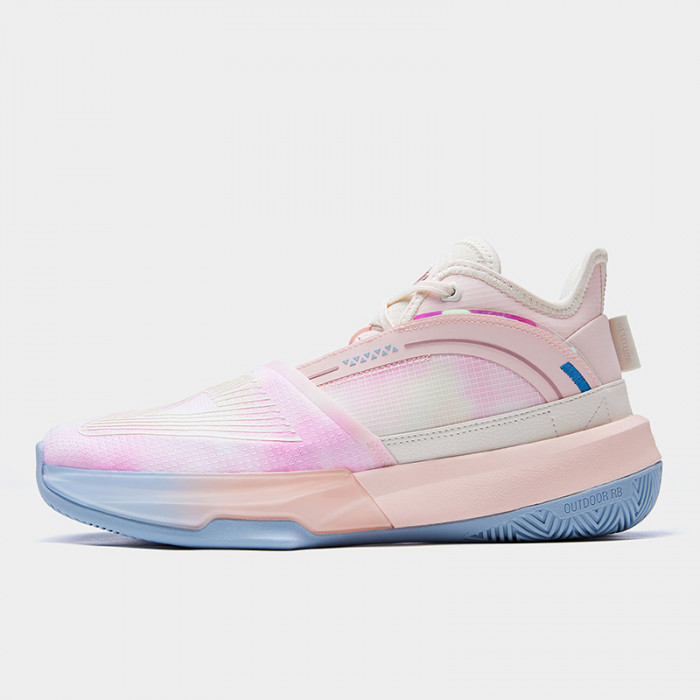 Chaussures de basketball Peak - Big Triangle Classic Rose (modèle femme)