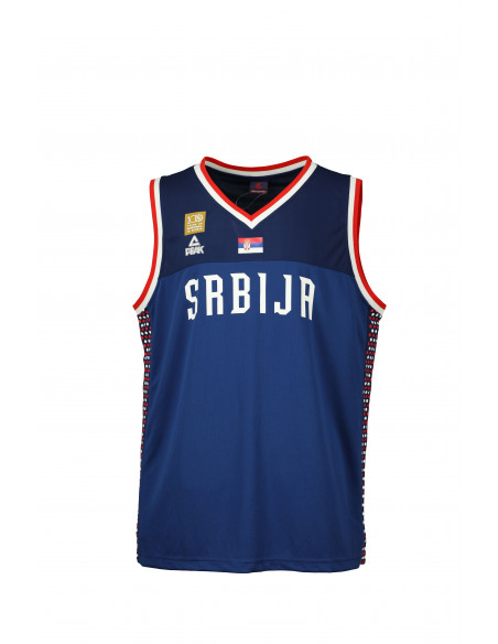 Peak Serbia womens national basketball team jersey for - red